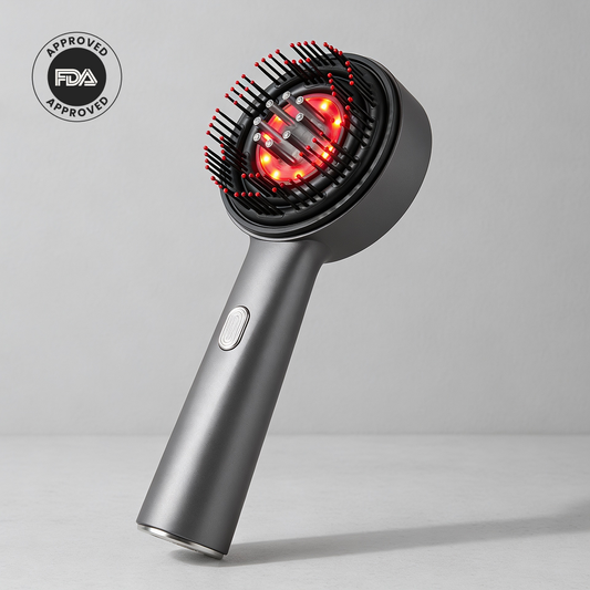 HeadShine™ 3-in-1 Scalp Massager with Red Light Therapy