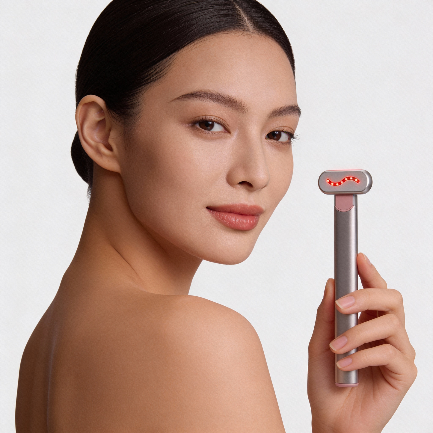 HeadShine™ 4-in-1 Red Light Therapy Skincare Wand