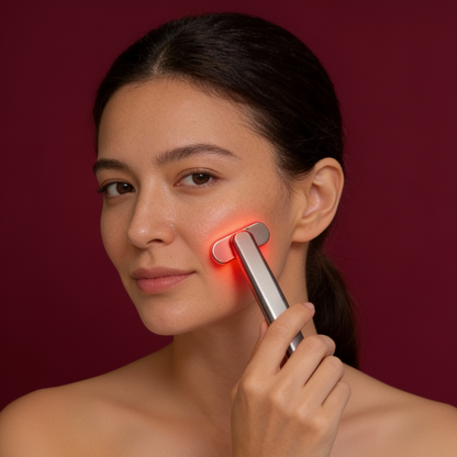 HeadShine™ 4-in-1 Red Light Therapy Skincare Wand